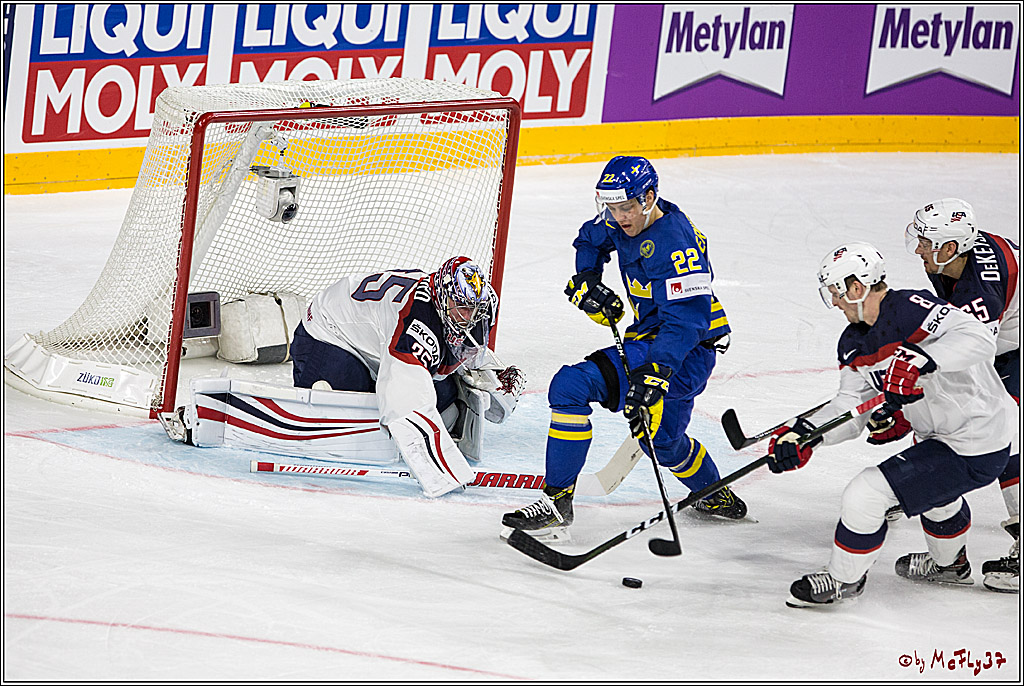 IIHF WM 2017, USA - Schweden, 08.05.2017